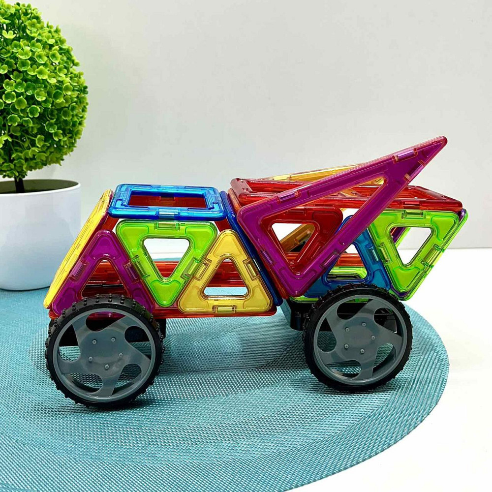 Конструктор магнітний Limo Toy Транспорт 25 деталей (LT3005) Чернигов - изображение 3