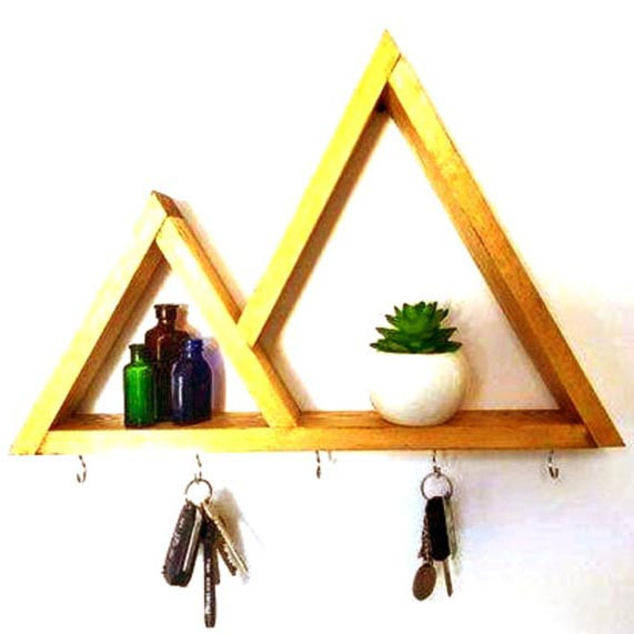 Ключница деревянная 