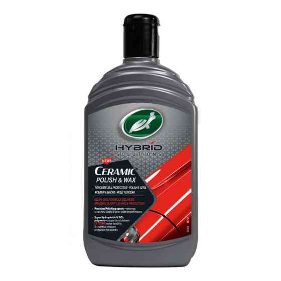 Поліроль для кузова Turtle Wax Ceramic Polish & Wax з керамікою 500мл Львів
