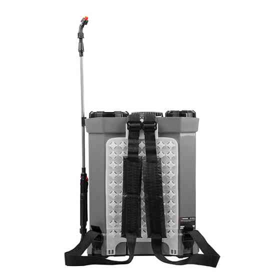 Обприскувач акумуляторний ранцевий 16 л, 3.1 л/хв, батарея 12 В/8 Аг INTERTOOL DT-9016 Киев