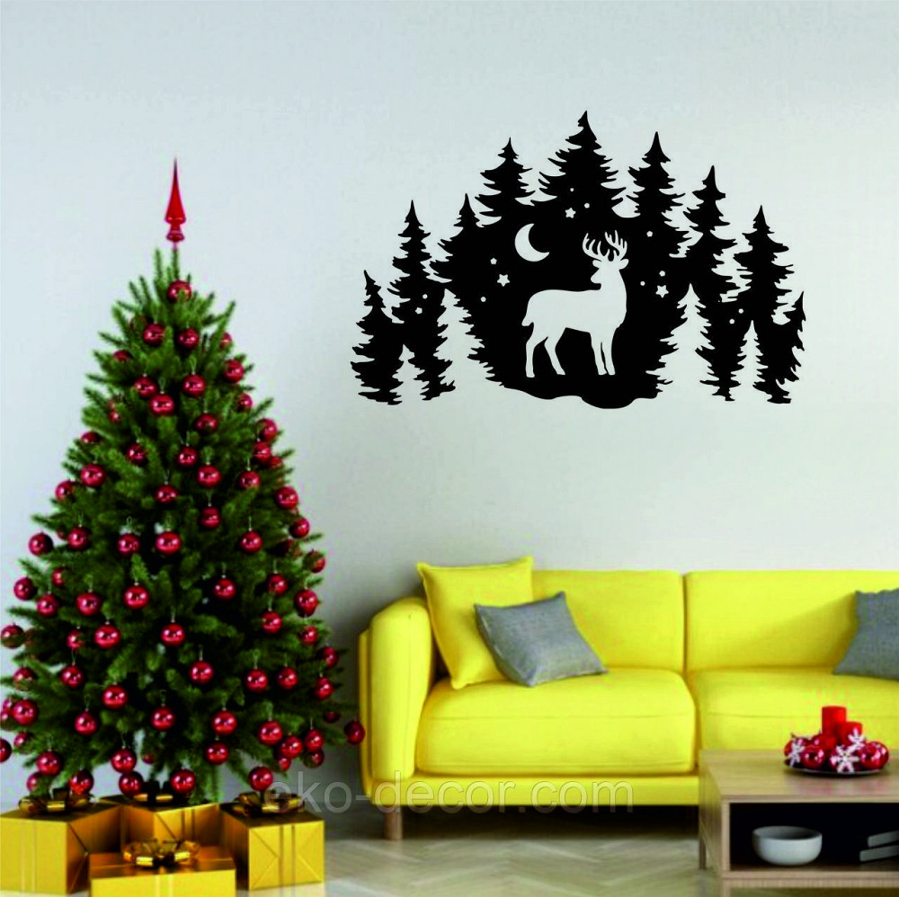 Декоративное настенное Панно «Новый год», Декор на стену Киев - изображение 1