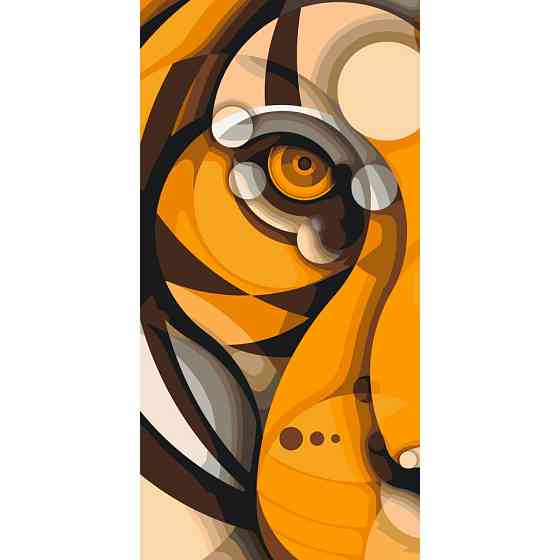 Картина за номерами "Риси хижака" 11539-AC 40х80 см Вінниця