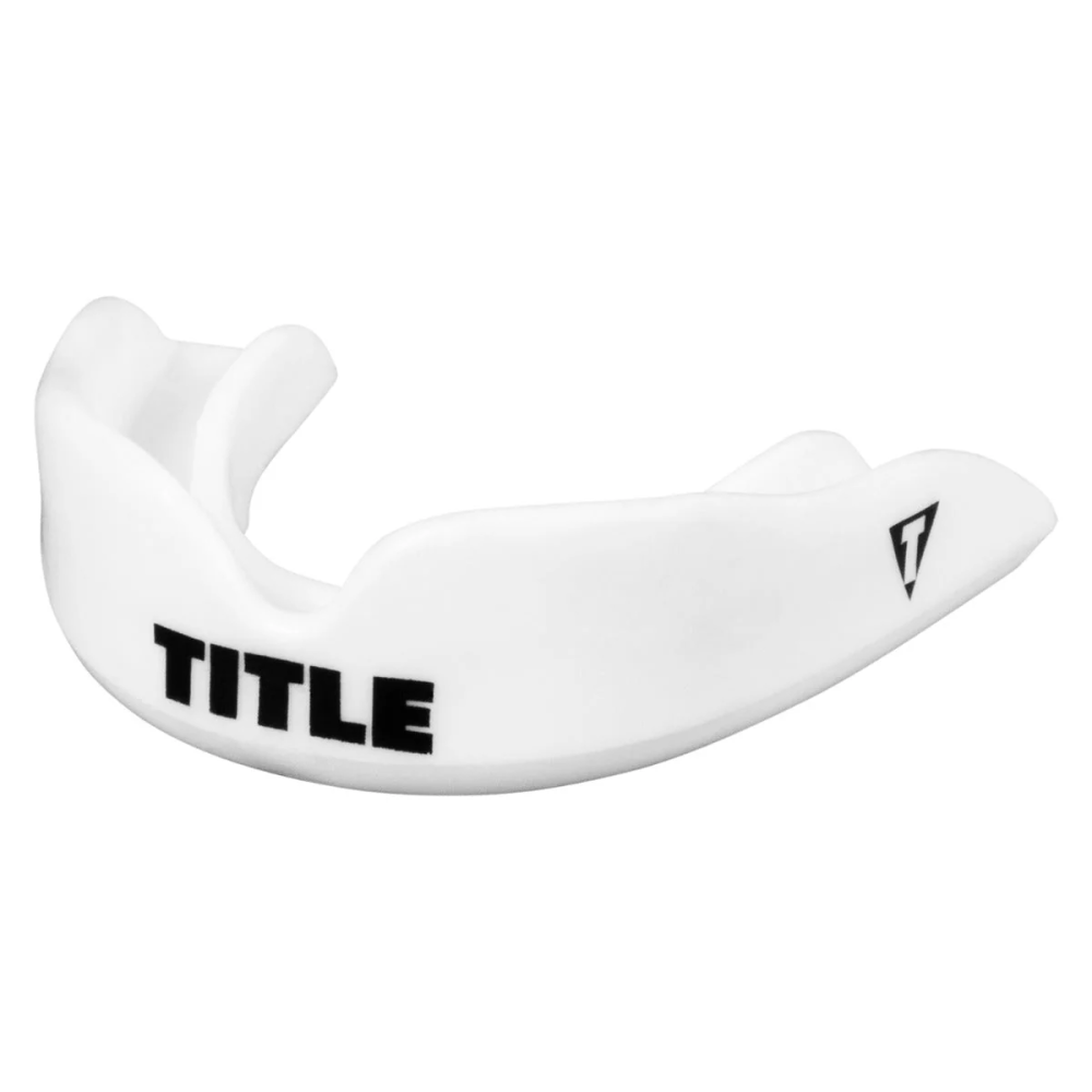 Капа TITLE Boxing Super Shield X2 дитяча (вік до 10) White Каменское - изображение 1