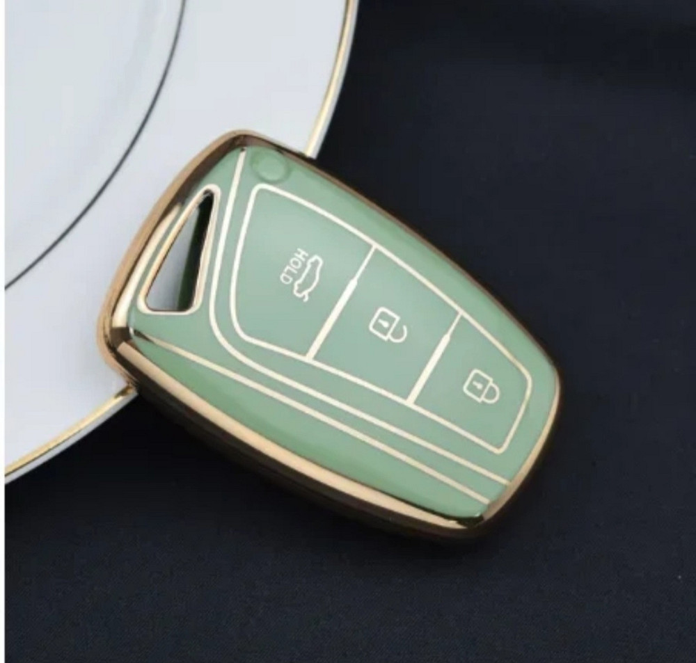 Захисний чохол для автомобільного ключа Hyundai Зелений Смела - изображение 1