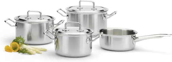 Spring Brigade Premium Zestaw 4 Garnków Z Pokrywkami (Sp0414130604) Київ