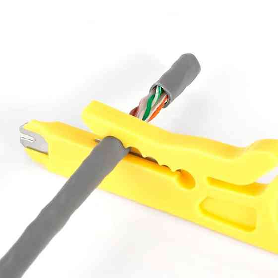 Обжимний інструмент для RJ45/RJ11/RJ12 стриппер Київ