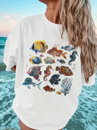 Футболка женская с принтом  42 Белая 2664081904 Днепр