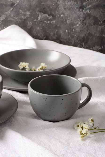 Тарелка суповая Limited Edition Sandy Grey (6929690) Киев - изображение 6