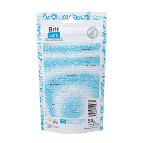 Функціональні ласощі Brit Care Dental з індичкою для котів, 50г Київ - фото 3