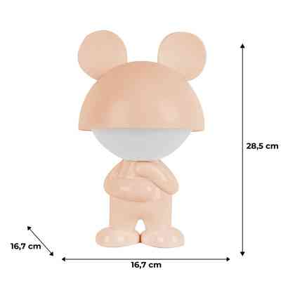Ночник Kite Светильник LED с аккумулятором Dreamy Mouse, персиковый (K25-315-2-4) Винница
