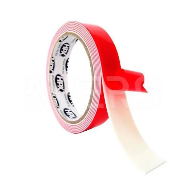 Скотч двухсторонній на спіненій основі 12мм*5м білий Харків - фото 1