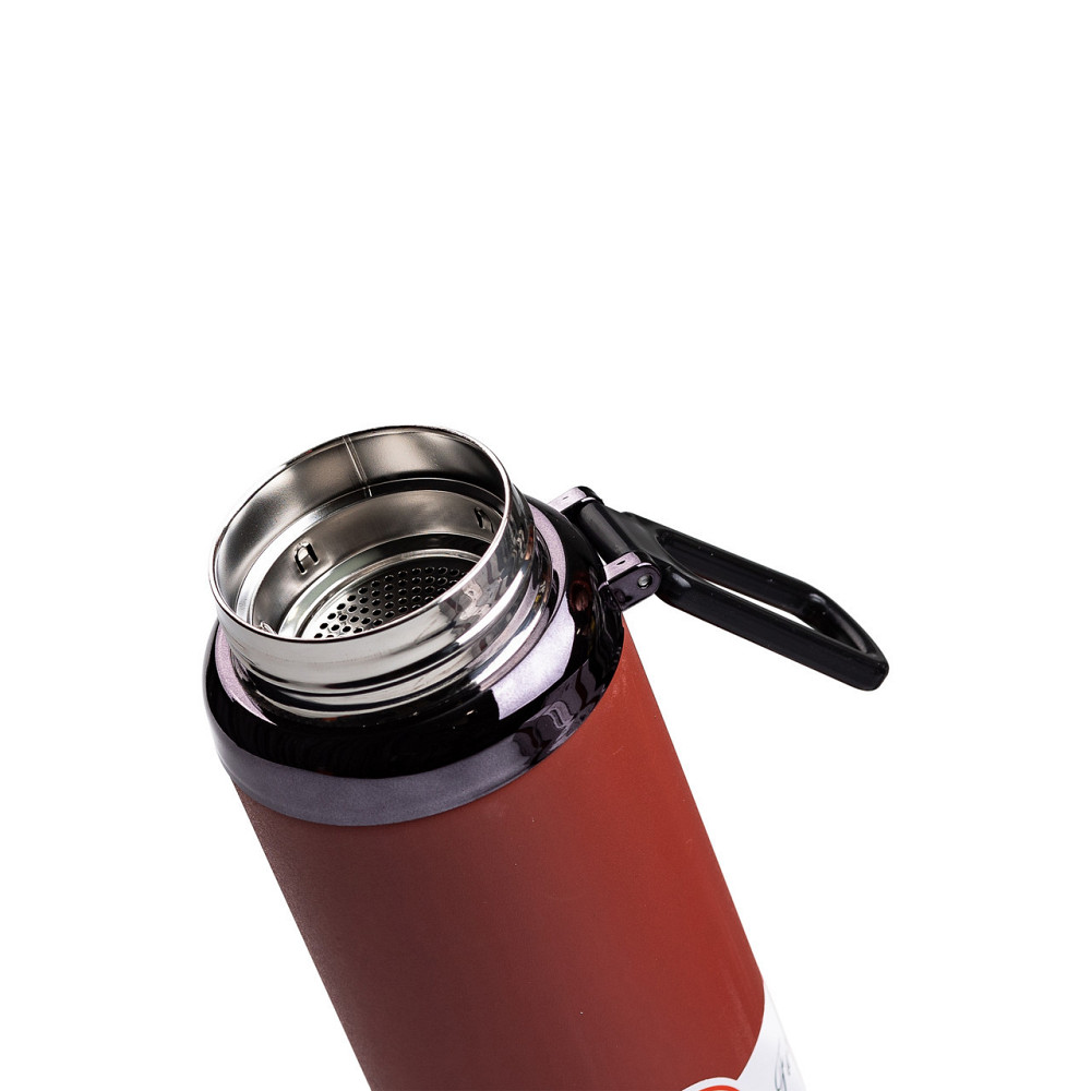 Термос с индикатором температуры 1л, красный Киев - изображение 3