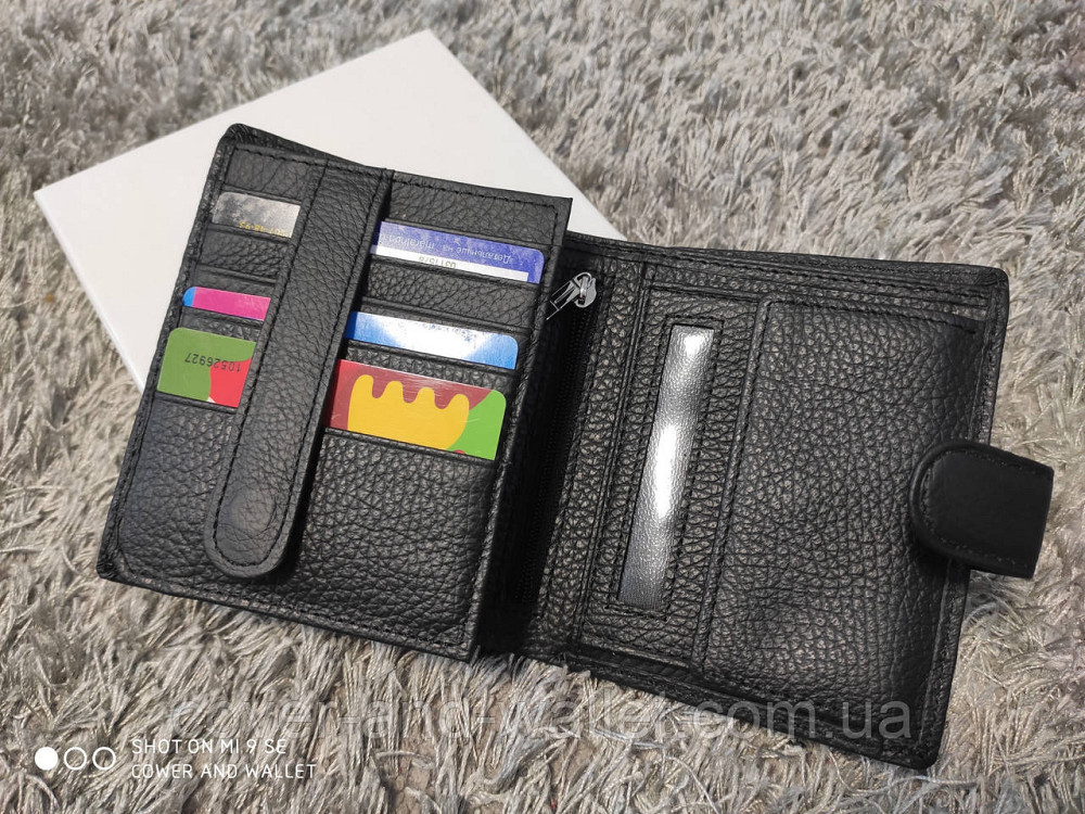 Кошелек мужской кожаный под много карточек вертикальный ST Leather Киев - изображение 7