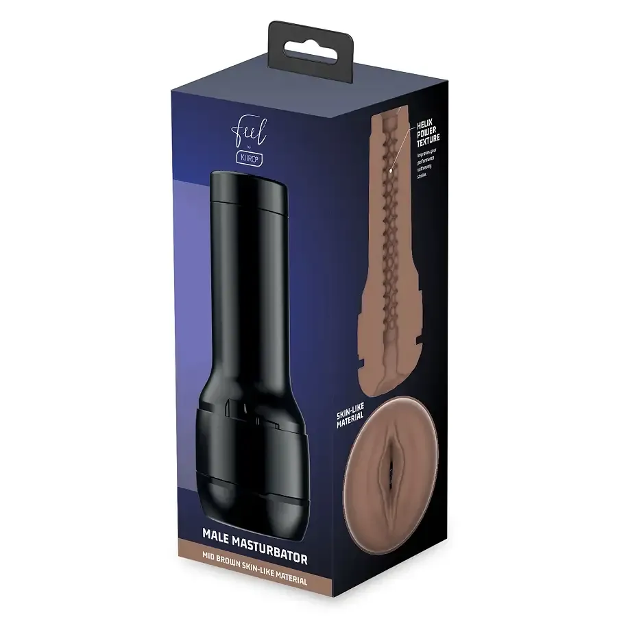 Мастурбатор-вагіна Kiiroo Feel Stroker Mid Brown для секс-машини Kiiroo Keon Львів - фото 4