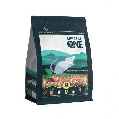 Полнорационный корм Special One для декоративных крыс 500 г Киев