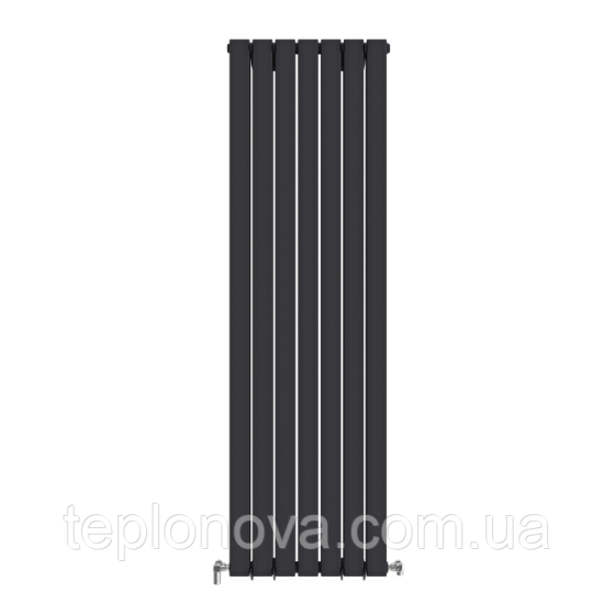 Дизайнерский радиатор 1600/476 (мм) чёрный мат IDEALE VITTORIA (универсальное подключение) 12 7/1600/476 Черновцы