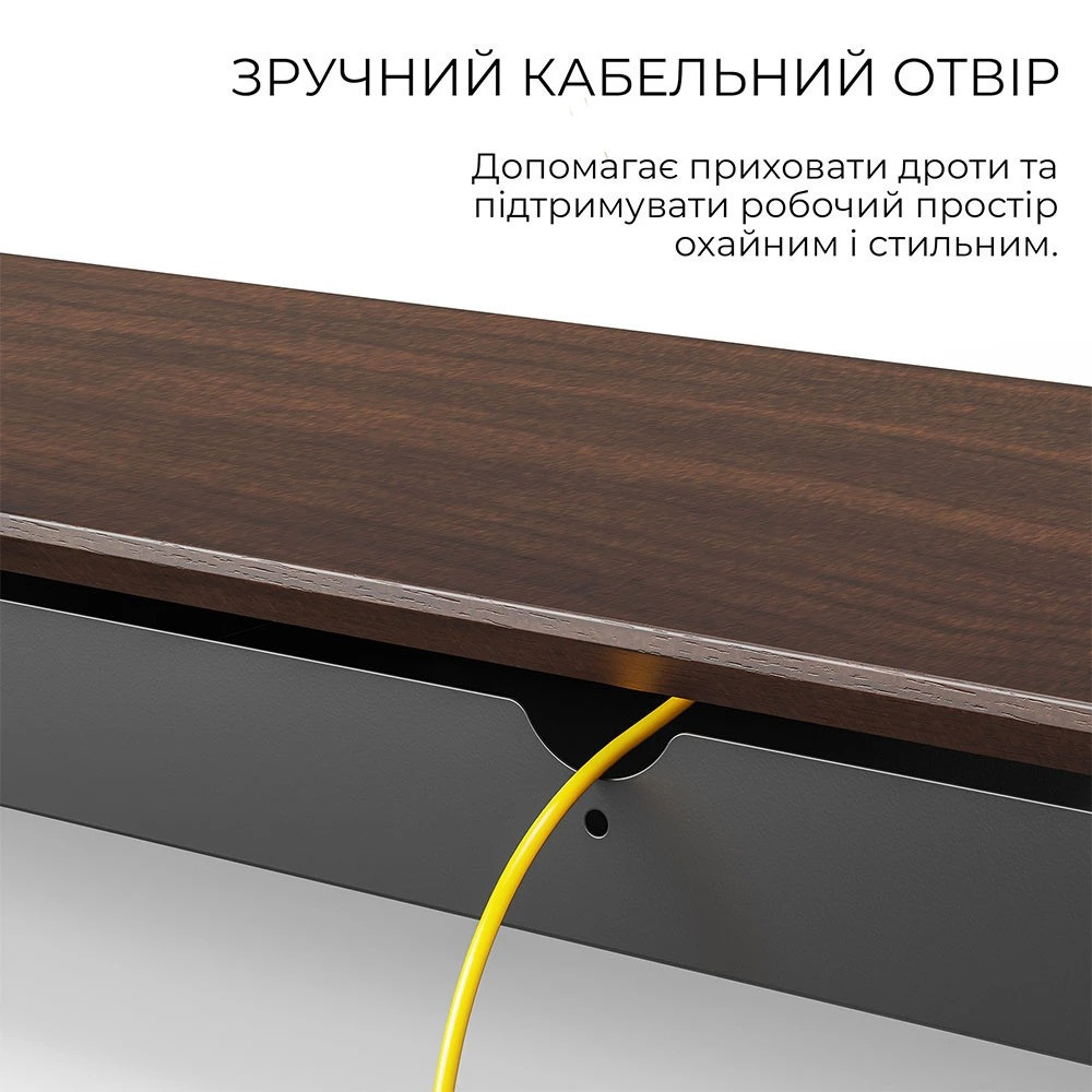 Підставка для монітора OfficePro MR145DW Dark Wood/Black ( 14389 ) Харків - фото 5