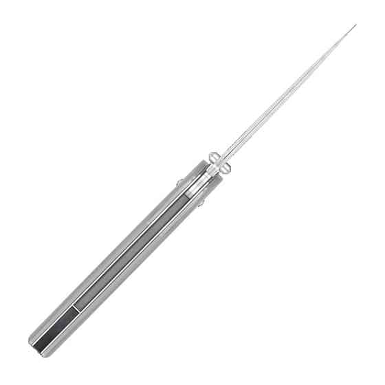 Ніж складаний туристичний SRM Terrier 258L-GK2 (9.3 см) 140Cr / G10 сірий Київ