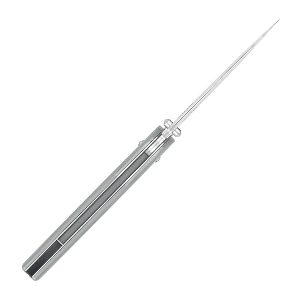 Ніж складаний туристичний SRM Terrier 258L-GK2 (9.3 см) 140Cr / G10 сірий Київ - фото 6