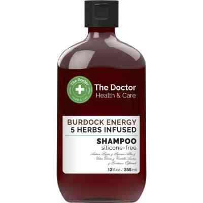 Шампунь The Doctor Health &amp; Care Burdock Energy 5 Herbs Infused Реп&apos;яхова сила 355 мл (8588006041743) Вінниця