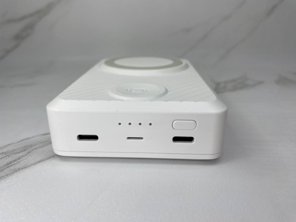 Б/в PowerBank Магнітний бездротовий павербанк Портативний зарядний пристрій MagSafe для iPhone 15000mAh Київ - фото 4