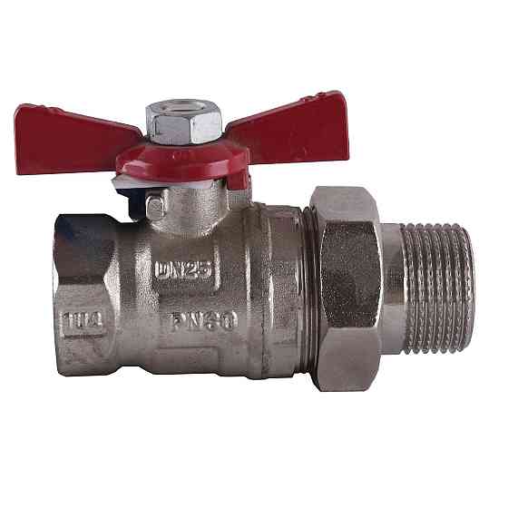 Кран шаровый прямой с американкой ARCO 3/4″ SENA 154104 (000016521) Киев