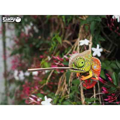 Пазл Eugy 3D Зоопарк Хамелеон (XEG-075) Вінниця