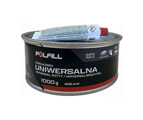 Шпаклівка універсальна + затв. 1кг бежева Polfill Київ