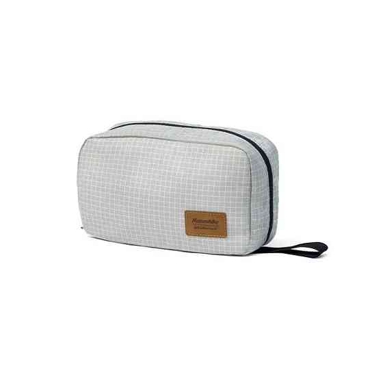 Косметичка Naturehike NH20SN010, размер L, светло-серая Ровно