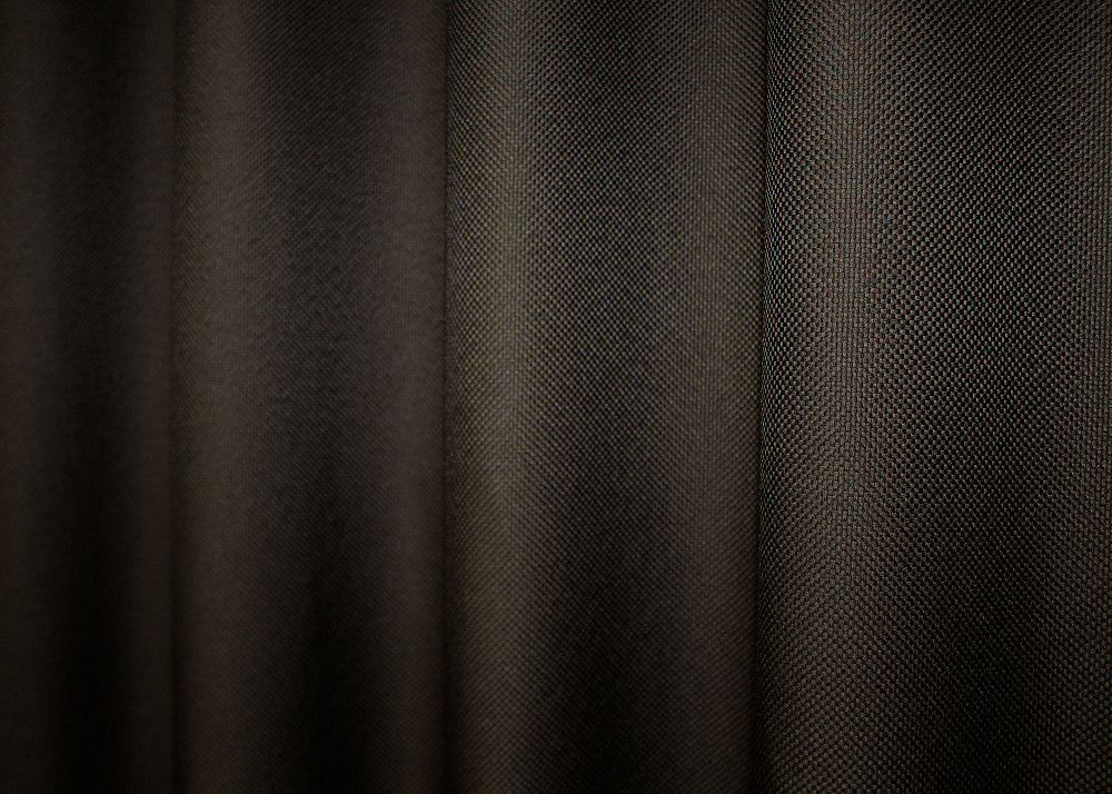 Комплект штор на люверсах VR-Textil Льон-блекаут № 1180ш Венге 150х250см 2 шт (37-0188) Київ - фото 8