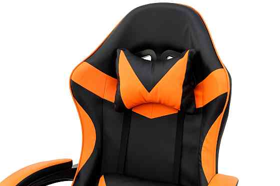Крісло геймерське Слім, чорний/помаранчевий Киев