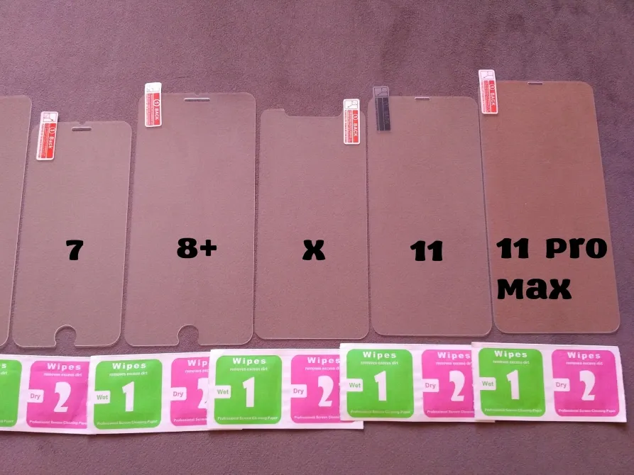 Скло загартоване на iPhone 4, 5, 6, 6+, 7, 7+, 8, 8+11, 11 Pro Max за Київ - фото 5