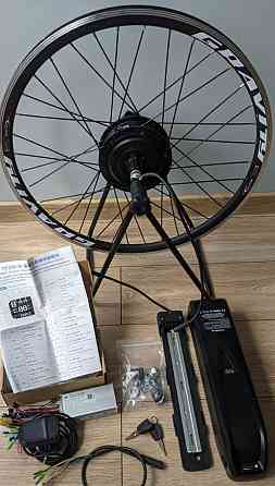 Электронабор для велосипеда 500w 36-48v Bafang редукторный. Харьков