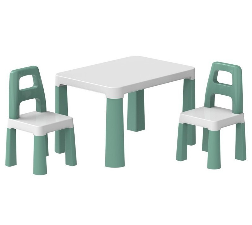 Дитячий стіл з двома стільцями ТехноK 0440 набір столик + стільчики для дітей Київ - фото 1