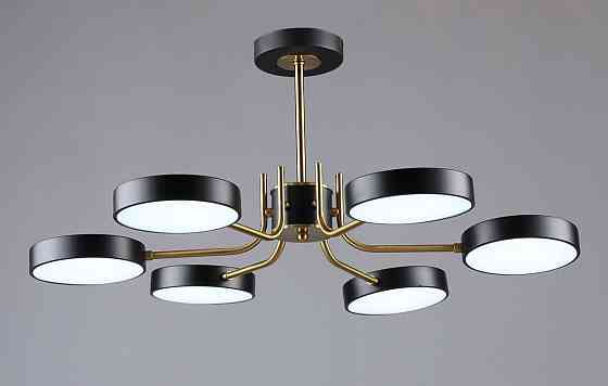 SIRIUS Люстра світлодіодна в стилі лофт Sirius B N6371/6 BK+COP Коломия