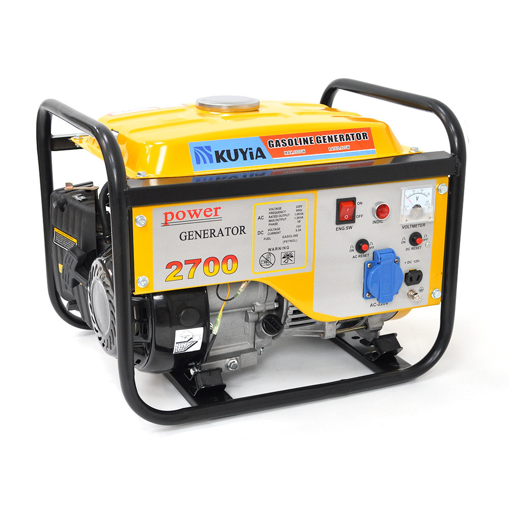 Генератор бензиновый Kuyia TM1000CL, однофазный, 110-240V, 50Hz, 0,9-1кВт, объем 5,2л Киев - изображение 1