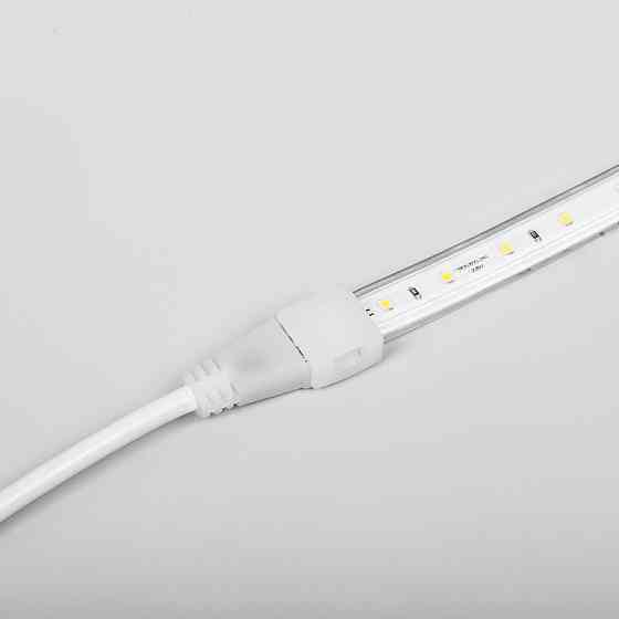 Мережевий шнур для світлодіодних стрічок LD177 220V, білий Харьков