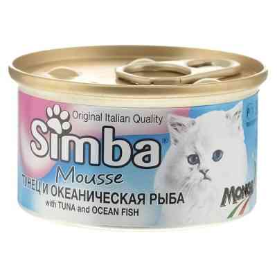 Консерви для котів Simba Cat Wet тунець і океанічна риба 85 г (8009470009423) Вінниця