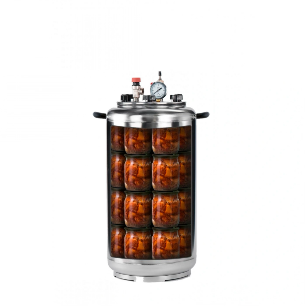 Автоклав бытовой А32 на 32 банки, нержавеющая сталь, домашний для консервирования Киев - изображение 12