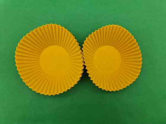 Тартолетка для чізкейк "Кругла жовта"D55 H42,5 (100шт)/140/ (1 уп.) Харків