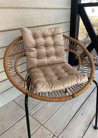 Подушка для стільців (40x40х5 см) Decorator Velour колір бежевий 84-106 Київ