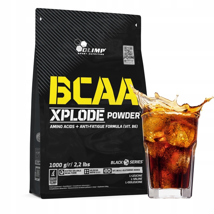 Аминокислоты Olimp BCAA Xplode Powder 1000 г, кола Луцк - изображение 3