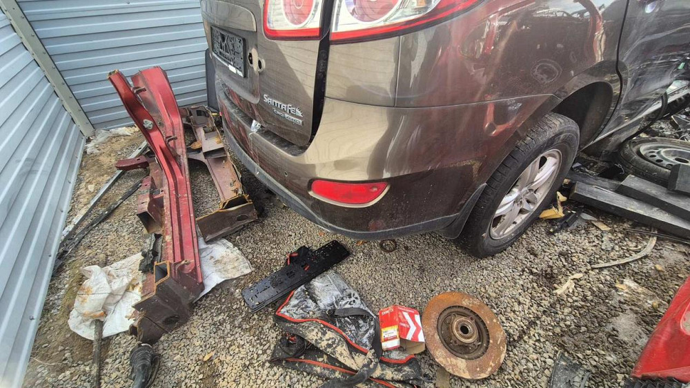 Задний бампер Hyundai Santa Fe 2010 2012 Киев - изображение 1