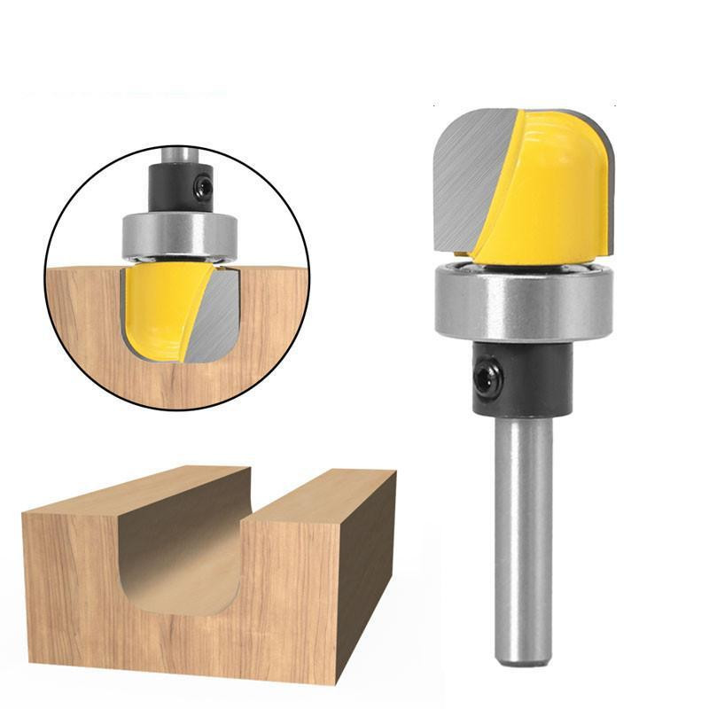 Фреза дерев'яна пазова з підшипником 28.6мм 8мм Київ - фото 6