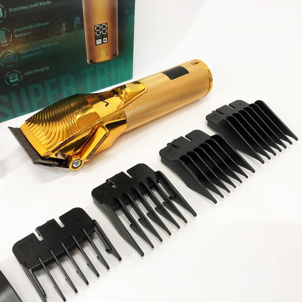 Машинка для стрижки волосся з професійними ножами VGR, Набір для стрижки волосся на акумуляторі HW-24 Івано-Франківськ - фото 10