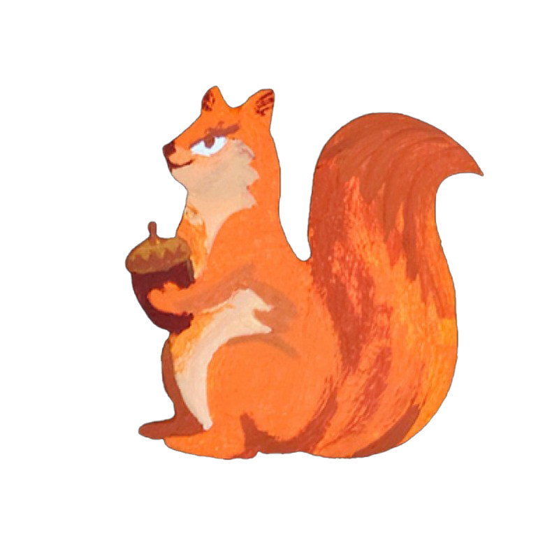 Набор детского творчества Роспись по дереву «Магниты-лесные жители» РД-006 Винница - изображение 6