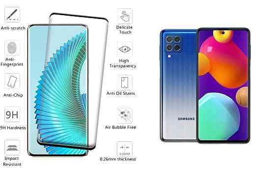 Захисне скло HyperGlass Pro для Samsung Galaxy M62 SM-M625F – максимальна чутливість та захист Київ