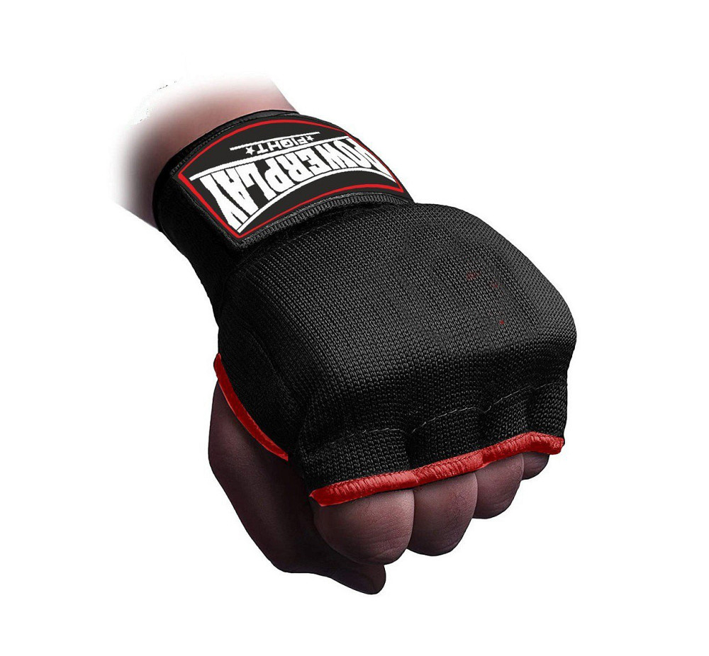 Бинти-рукавиці PowerPlay 3096 з гелевими подушечками Чорні S Кам'янське - фото 6