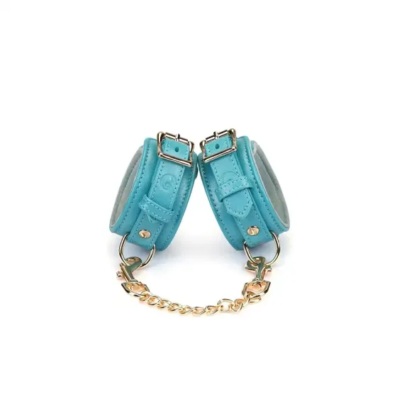 Наручники Liebe Seele Blue Lamb leather Wrist Cuffs with Velvet Lining Львов