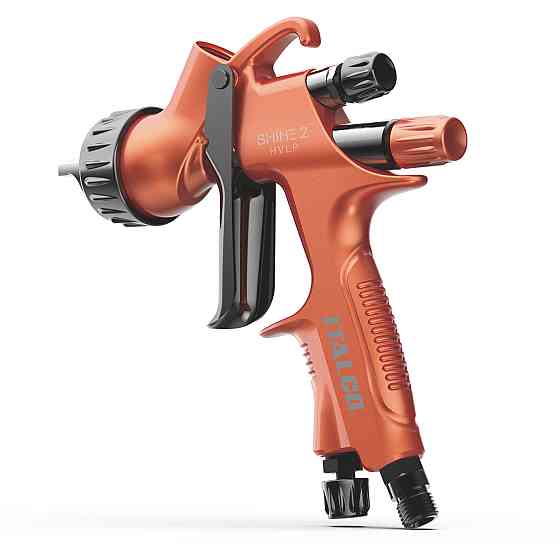 Пістолет фарбувальний пневматичний HVLP верх.пласт.бачок 600мл, форсунка-1,3мм  ITALCO SHINE-2-1.3 Одеса